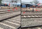 रेलवे स्टेशन पर सुरक्षा से खिलवाड़: स्टेशन के अंदर JCB की एंट्री